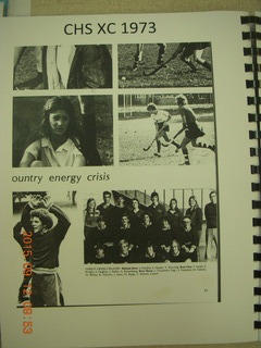 Curtis Arboretum - Cheltenham XC alumni race - Neil Rosen, Adam, Josh and Mike Gross