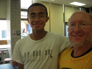 Curtis Arboretum - Cheltenham XC alumni race - Josh and Adam