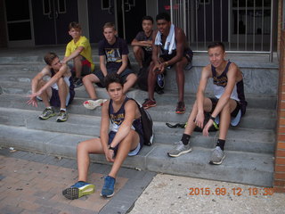 boat tour of Lake Powell - downstairs interior