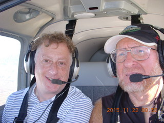 Craig and Adam flying in N8377W