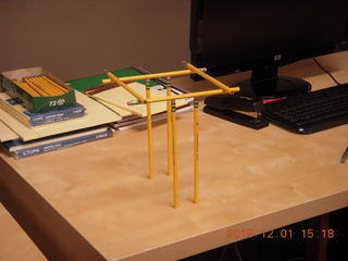 Brian's pencil sculpture