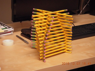 Brian's pencil sculpture