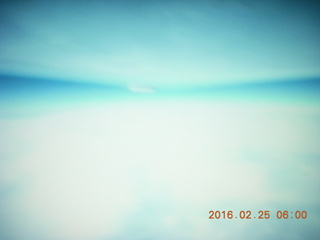 8 98r. long flights LAX to HKG to BKK - view in flight