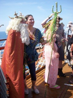 38 99f. Volendam - King Neptune visit