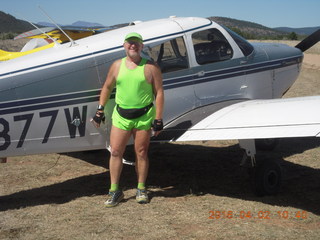 Young International airstrip - Adam and N8377W