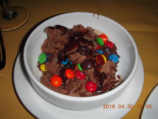 Cheltenham Class of 1974 reunion - dessert