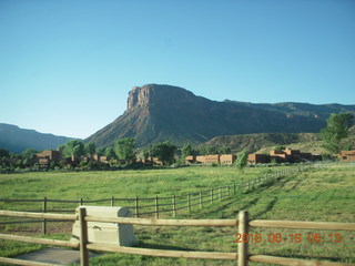 8 9ck. Gateway Canyon Resort morning