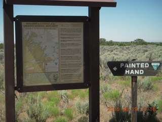 163 9ck. Painted Hand