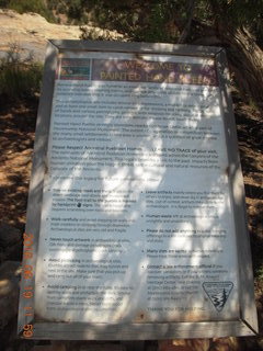 243 9ck. Painted Hand sign