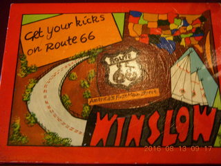 Winslow (INW) breakfast - Route 66