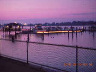 Waterfront Hotel view near Philadelphia airport