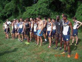 CHS-XC - Curtis Arboretum - alumni-vs-varsity - starting line