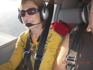 Ana M and Adam flying in N8377W