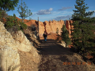 Bryce Canyon - Bryce Point hike - Adam