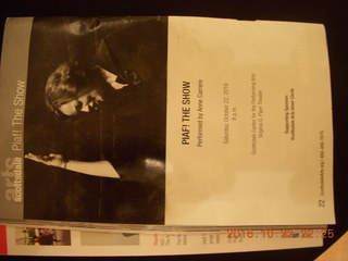 Scottsdale Arts - Edith Piaf program