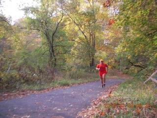 Pennypack Park run + Adam