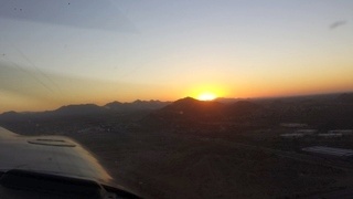 Koltton pictures - aerial sunrise