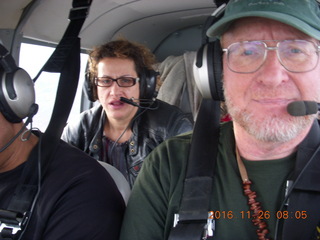 Brad, Kit, and Adam flying in N8377W