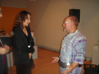 Scottsdale - piano trio + Adam from computer screen