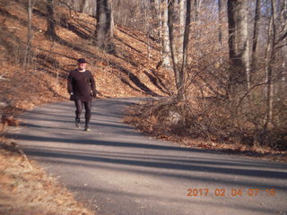 Pennypack Park run + Adam