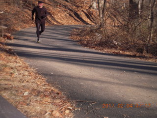 Pennypack Park run + Adam