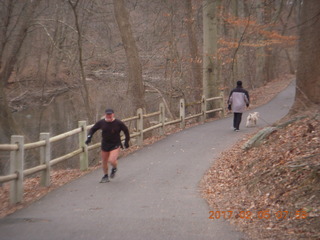 Pennypack Park run + Adam