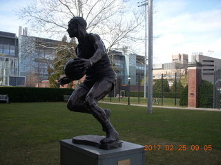 Princeton Alumni Day - athlete statue