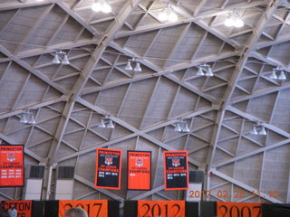 Princeton Alumni Day - view of the new stadium from Jadwin Gym