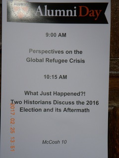 Princeton Alumni Day talks