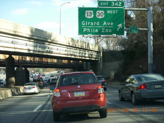 Adam running at Pennypack Park in Philadelphia
