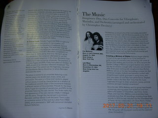 Philadelphia Orchestra program