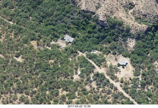 aerial - ranch near Alamo Lake