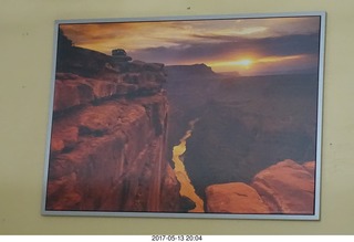 Noah and Melissa housewarming party - Grand Canyon picture