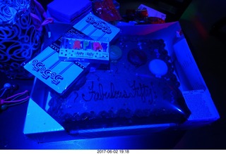 birthday meeting at Clear Demand - Jackie C and Bob F