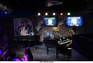 Brenda birthday party - stage