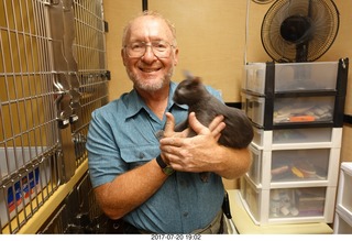 cats Devin and Jane and Adam