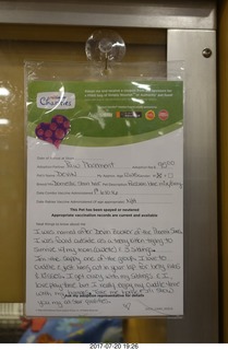 cats Devin and Jane sign