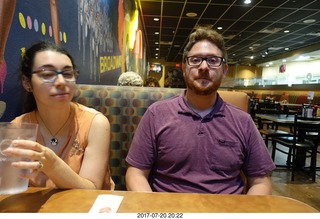 Brian taking a picture of wrong-way door handle