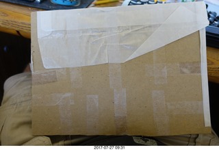 stamps packed by Craig Tovey