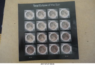 eclipse - Xi'an - Wild Goose Pagoda - personal stamp