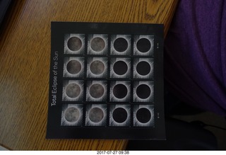 eclipse - Xi'an - Wild Goose Pagoda - personal stamp