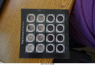 eclipse - Xi'an - Wild Goose Pagoda - personal stamp