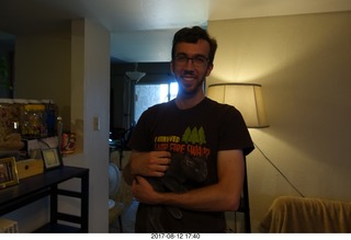 Brian Bell and my kitten Devin