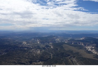 46 9sn. aerial - No Man's Mesa and Molly's Nipple