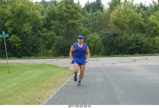 Afton, Minnesota - Adam running