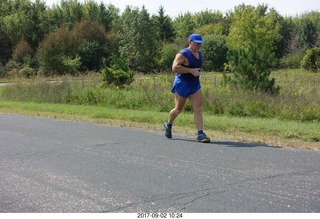 Afton, Minnesota, run + Adam running