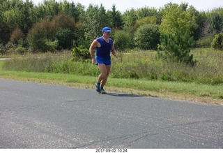 Afton, Minnesota, run + Adam running