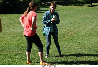 Cheltenham Cross Country CHS-XC - Curtis Arboretum - leaf that blew into my car