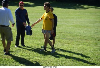 Cheltenham Cross Country CHS-XC - Curtis Arboretum - Adam and t-shirt