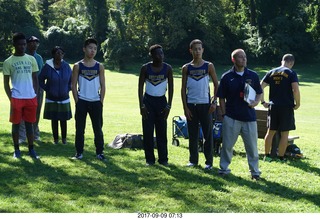 Cheltenham Cross Country CHS-XC - Curtis Arboretum - pre-race